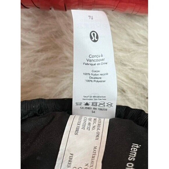 Black Lululemon 4” Round Coin Purse, 1.75” Wide “Items of Importance” Belt Bag - Picture 9 of 10